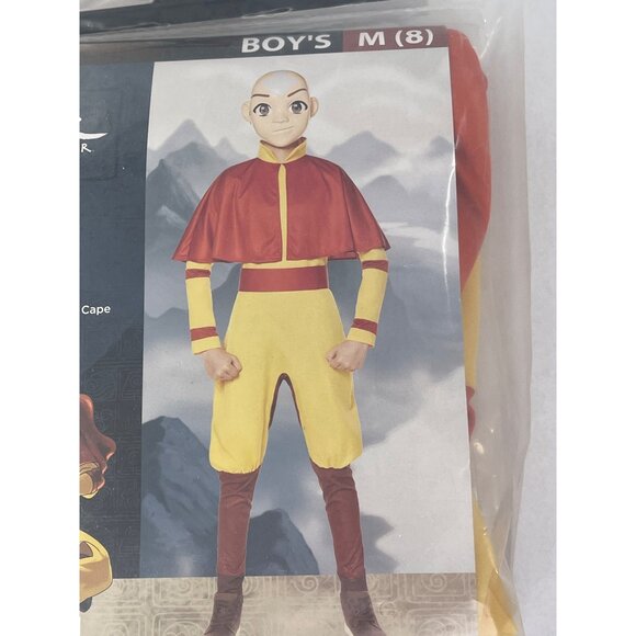 Avatar The Last Airbender boys Halloween costume size Medium NO MASK NWT - Picture 1 of 5